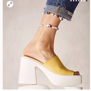 Free People Zoe Platform Lightning Bug 7.5